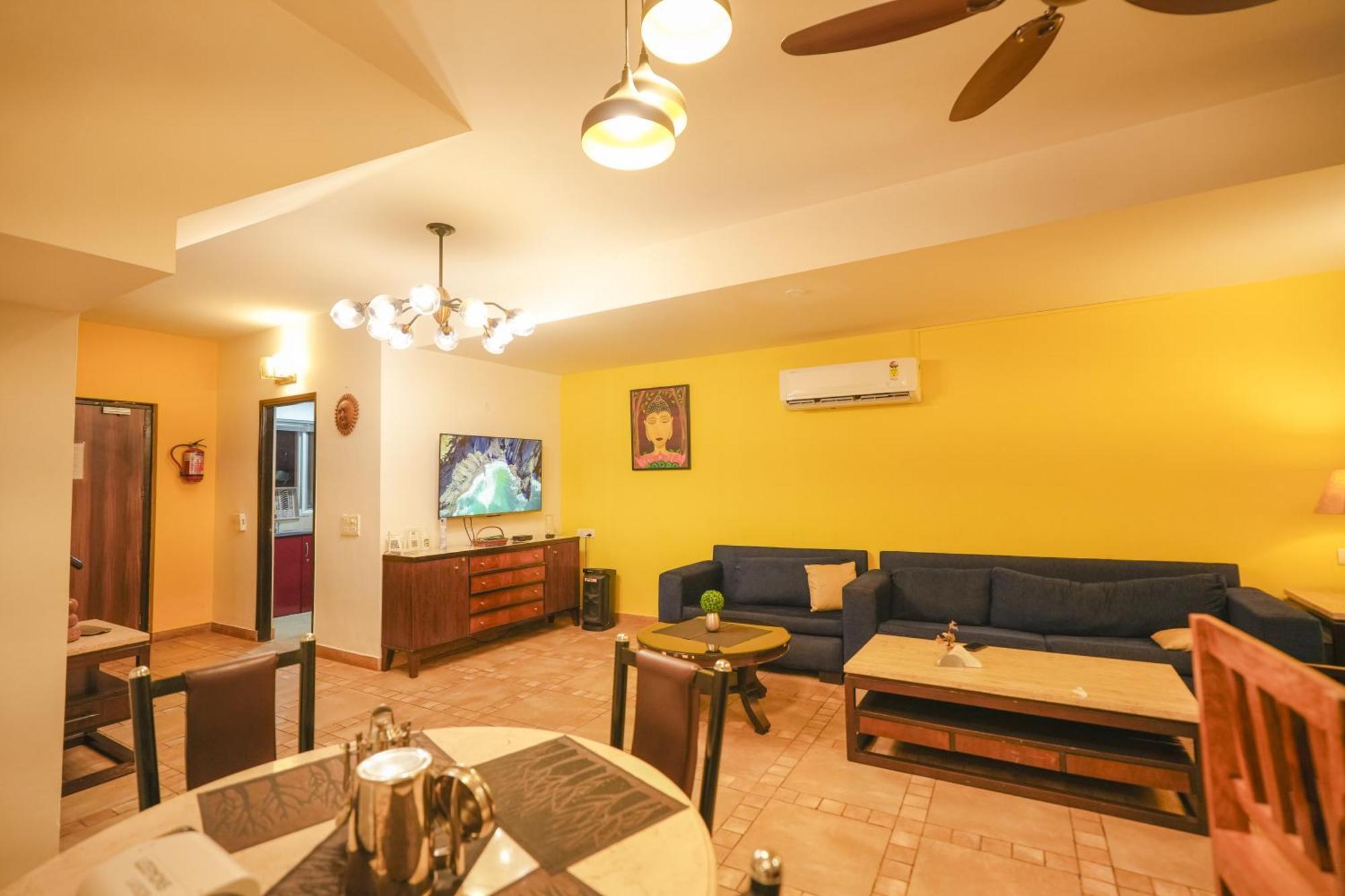 Villa M - Jia 3- 3Bhk In Candolim, Pool Facing, Near Beach, Breakfast Included Eksteriør billede