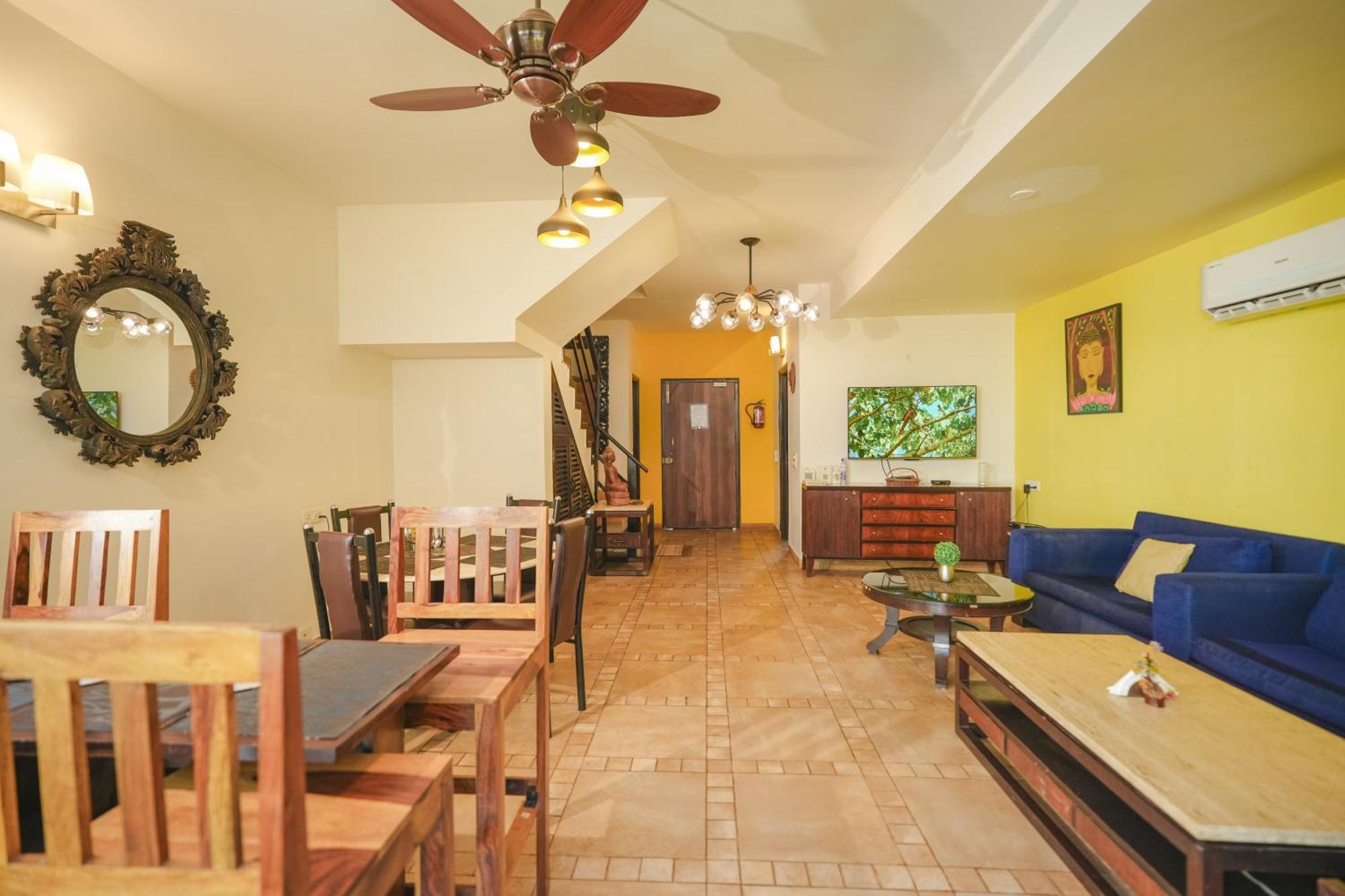 Villa M - Jia 3- 3Bhk In Candolim, Pool Facing, Near Beach, Breakfast Included Eksteriør billede