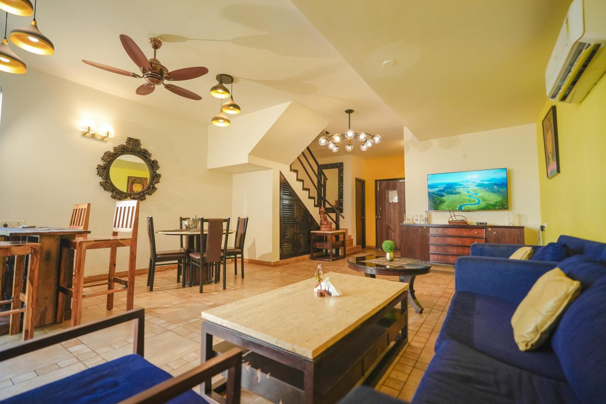 Villa M - Jia 3- 3Bhk In Candolim, Pool Facing, Near Beach, Breakfast Included Eksteriør billede