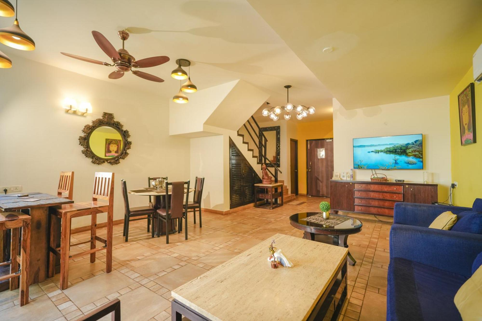 Villa M - Jia 3- 3Bhk In Candolim, Pool Facing, Near Beach, Breakfast Included Eksteriør billede