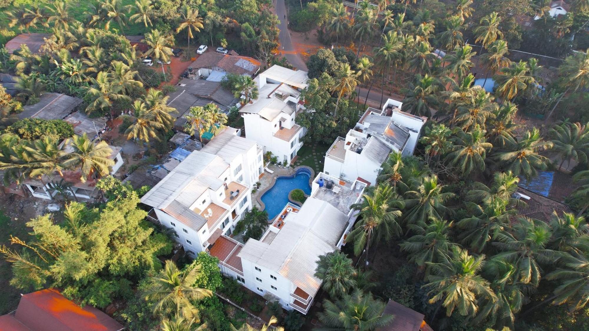 Villa M - Jia 3- 3Bhk In Candolim, Pool Facing, Near Beach, Breakfast Included Eksteriør billede