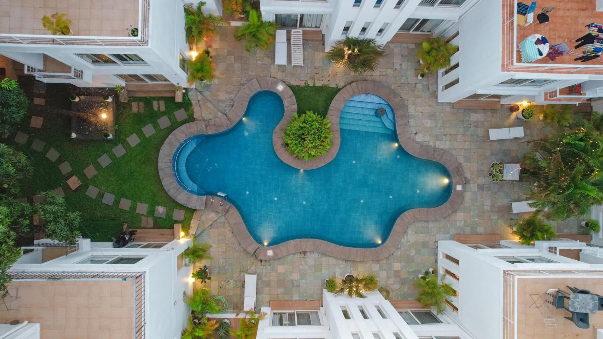 Villa M - Jia 3- 3Bhk In Candolim, Pool Facing, Near Beach, Breakfast Included Eksteriør billede